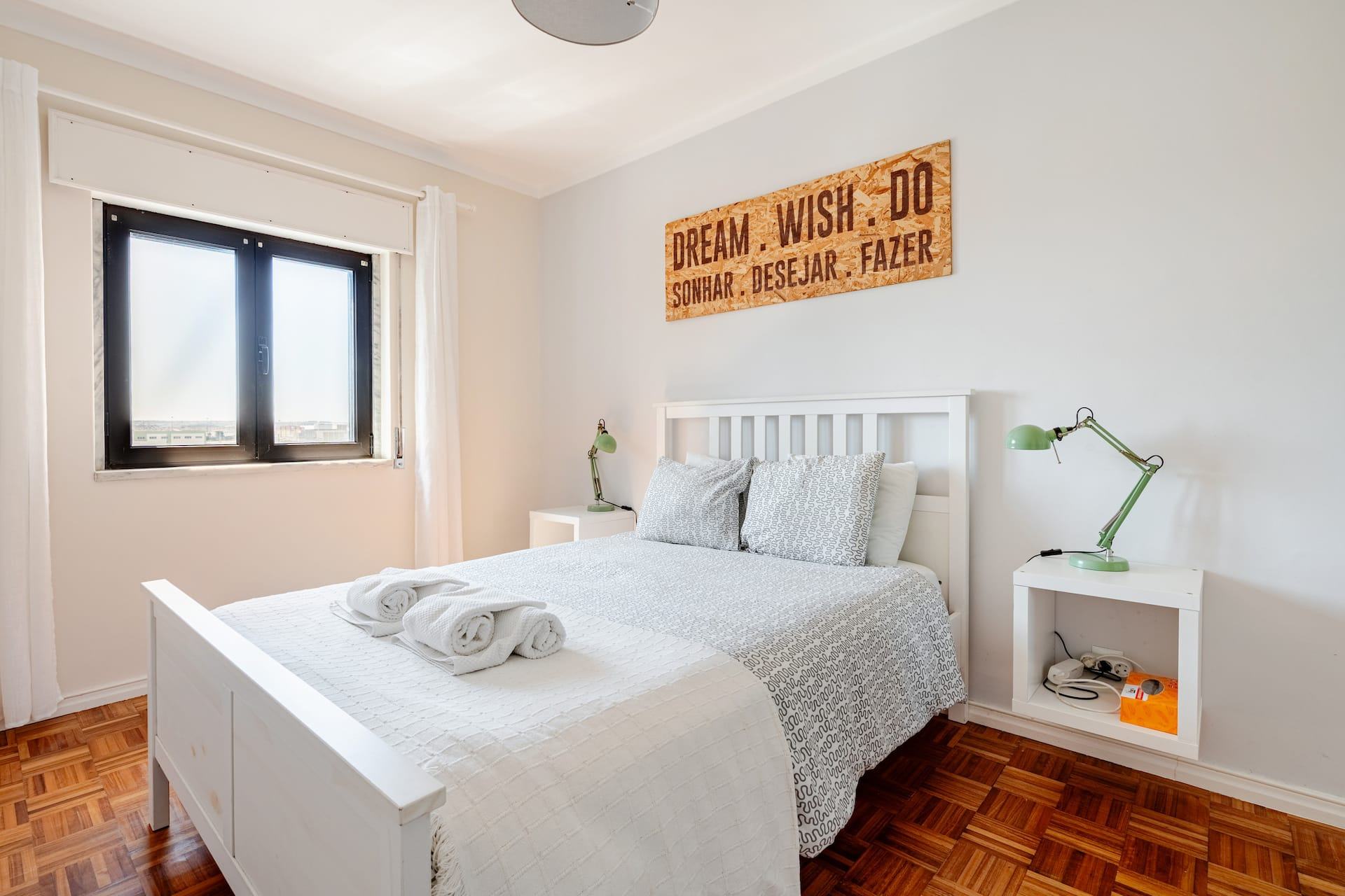 Peniche Beach Apartment Fishermen — double bedroom in Peniche
